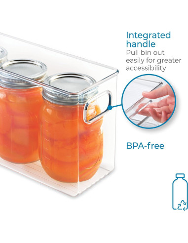 Contenedor de Almacenamiento iDesign 25.4x10.2x15.2 cm BPA Libre