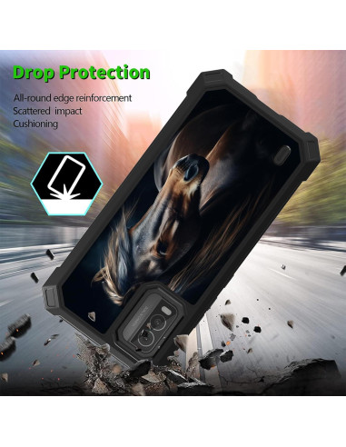 Funda Protectora para Nokia C210 2023 con Protector de Pantalla