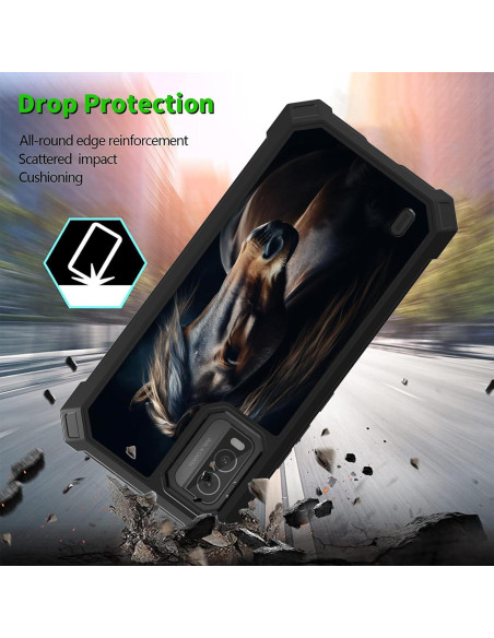 Funda Protectora para Nokia C210 2023 con Protector de Pantalla
