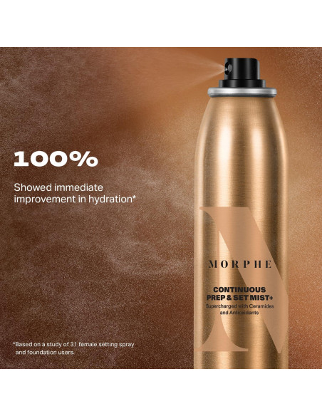 Spray Fijador de Maquillaje Morphe Mini 36.8 ml - Hidratante Spray Fijador de Maquillaje Morphe Mini 36.8 ml - Hidratante