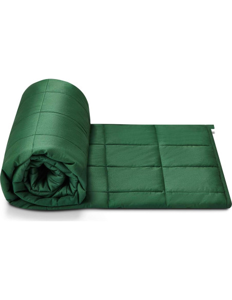 Manta con Peso RelaxBlanket Verde Oscuro 60x80" 4.54kg Manta con Peso RelaxBlanket Verde Oscuro 60x80" 4.54kg