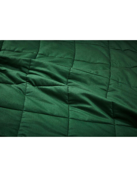 Manta con Peso RelaxBlanket Verde Oscuro 60x80" 4.54kg Manta con Peso RelaxBlanket Verde Oscuro 60x80" 4.54kg