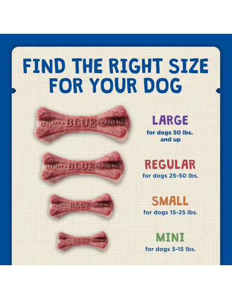 Huesos Dentales Blue Buffalo para Perros Grandes 27 oz Huesos Dentales Blue Buffalo para Perros Grandes 27 oz