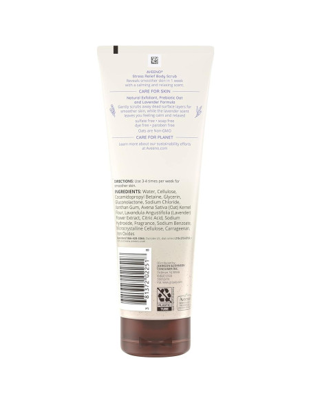 Exfoliante Corporal Aveeno 236.6 ml con Avena y Lavanda Exfoliante Corporal Aveeno 236.6 ml con Avena y Lavanda