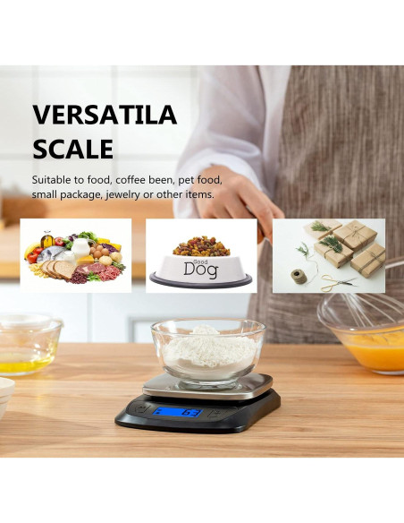Balanza de Cocina Digital NUTRI FIT Ultra Slim 5kg Acero Inoxidable Balanza de Cocina Digital NUTRI FIT Ultra Slim 5kg Acero Inoxidable
