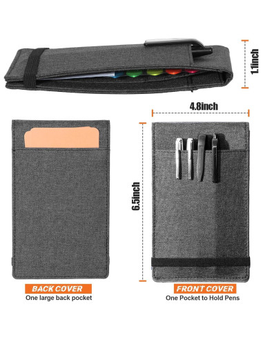 Funda Impermeable Plinyvel para Notebook 8.9x14 cm Negra