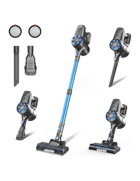 Aspiradora Inalámbrica UML0 8 en 1, 40 Minutos de Autonomía