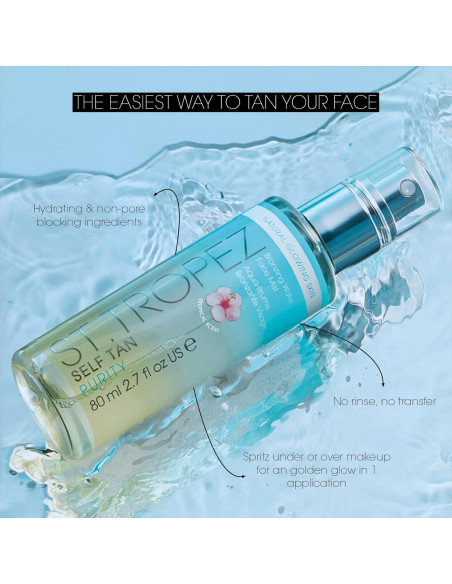 Bruma de Bronceado Facial St. Tropez 80 ml Vegana Natural Bruma de Bronceado Facial St. Tropez 80 ml Vegana Natural