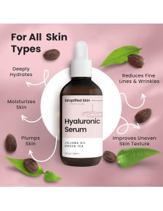 Suero Facial Ácido Hialurónico Simplified 59.15 ml Hidratante 2