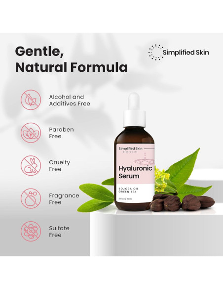 Suero Facial Ácido Hialurónico Simplified 59.15 ml Hidratante Suero Facial Ácido Hialurónico Simplified 59.15 ml Hidratante