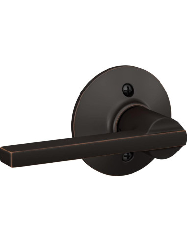 Cerradura de Paso Schlage F10 LAT 716 Bronce Envejecido - Paquete de 4