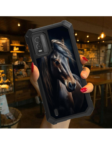 Funda Protectora para Nokia C210 2023 con Protector de Pantalla