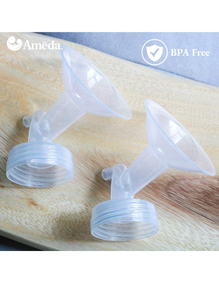 Flanges de Reemplazo Ameda Mya 30mm - 2 Unidades, Ajuste Cómodo Flanges de Reemplazo Ameda Mya 30mm - 2 Unidades, Ajuste Cómodo