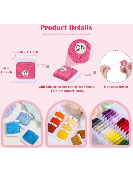 Kit de Fabricación de Pulseras PAXCOO 488 Piezas con Hilo y Cuentas Kit de Fabricación de Pulseras PAXCOO 488 Piezas con Hilo y Cuentas