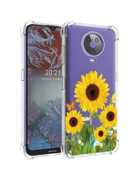 Funda delgada TPU para Nokia G10/G20 - Girasol, 32g