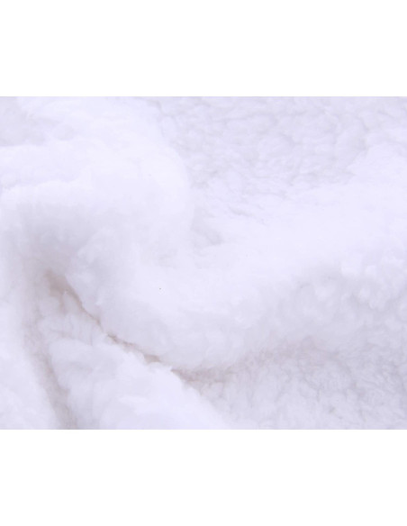 Paquete de 2 mantas swaddle Sherpa Spotted Play - Gris y Blanco Paquete de 2 mantas swaddle Sherpa Spotted Play - Gris y Blanco