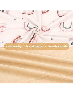 Funda Suave para Lounger de Bebé Arcoíris - 26.7x26.7 cm 2