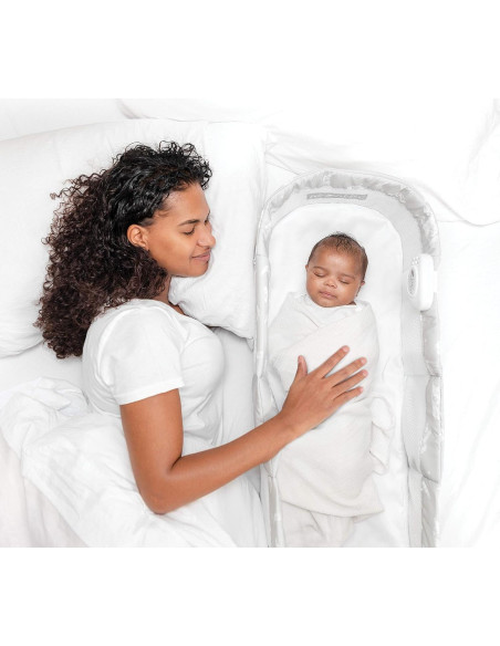 Sábana Ajustable Baby Delight para Snuggle Nest Blanca Sábana Ajustable Baby Delight para Snuggle Nest Blanca