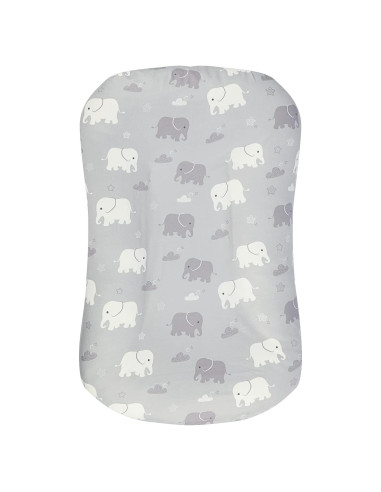 Funda para Lounger de Bebé TANOFAR Elefante Microfibra 80x54cm