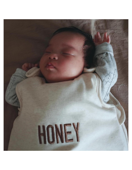 Saco de dormir Owlivia 100% algodón orgánico 2.5 TOG 18-36 meses Saco de dormir Owlivia 100% algodón orgánico 2.5 TOG 18-36 meses