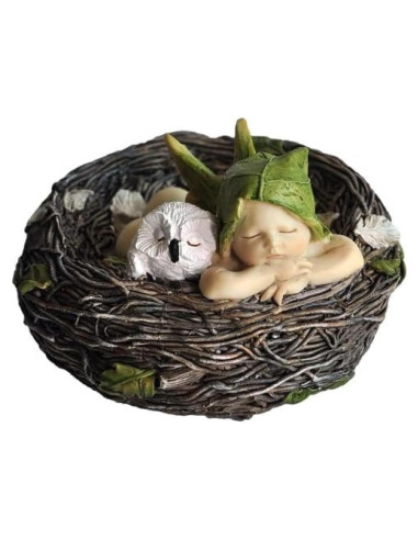 Figuras de Jardín de Hadas Colección Superior 4202 - Hada Durmiendo