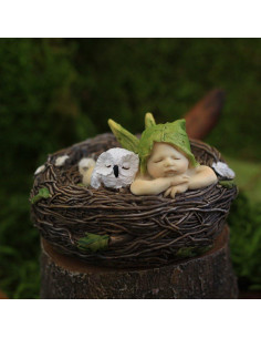Figuras de Jardín de Hadas Colección Superior 4202 - Hada Durmiendo 2