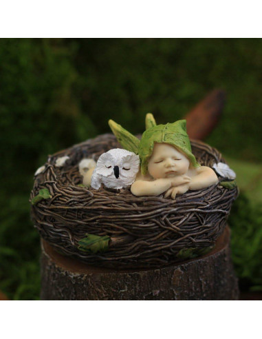Figuras de Jardín de Hadas Colección Superior 4202 - Hada Durmiendo
