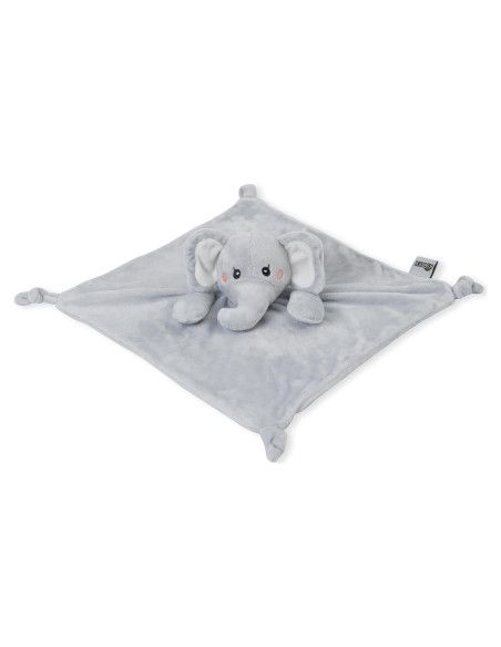 Manta de Seguridad KINREX Elefante 30.48 cm Suave para Bebés Manta de Seguridad KINREX Elefante 30.48 cm Suave para Bebés