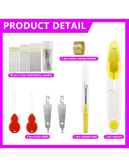 Kit de Hilo de Bordado Renashed 187 Piezas 150 Colores Kit de Hilo de Bordado Renashed 187 Piezas 150 Colores