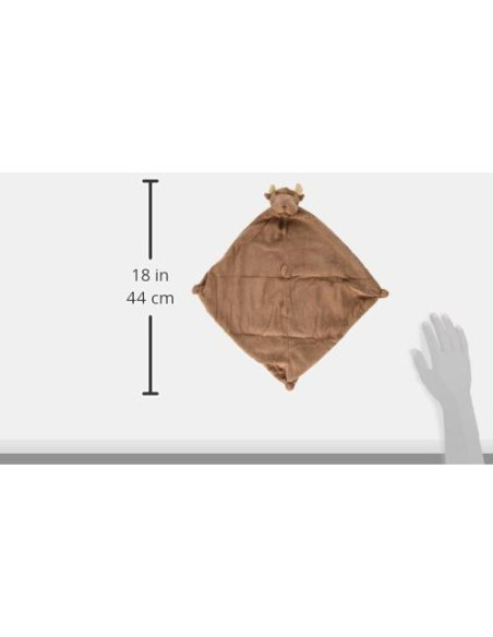 Conjunto de 3 mantas de viaje Angel Dear Bisonte 33x33 cm Conjunto de 3 mantas de viaje Angel Dear Bisonte 33x33 cm