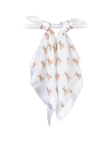 Manta de Seguridad Lulujo 100% Algodón Ositos Vintage 40x40 cm