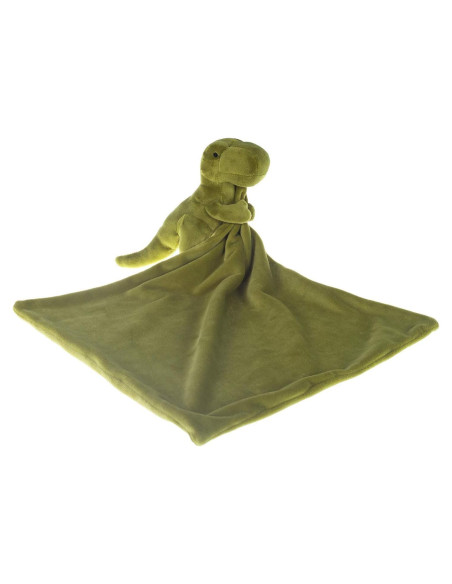 Manta de Seguridad Dinosaurio Verde Apricot Lamb 33 cm Manta de Seguridad Dinosaurio Verde Apricot Lamb 33 cm