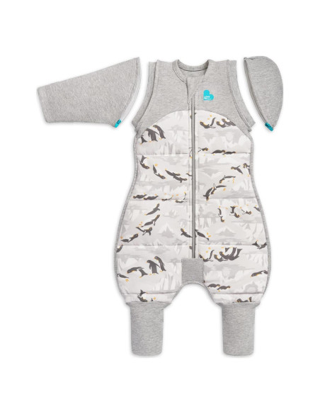 Love to Dream Swaddle UP Suit Extra Cálido 3.5 TOG Gris Grande Love to Dream Swaddle UP Suit Extra Cálido 3.5 TOG Gris Grande