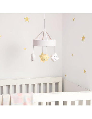 Móvil de Sol y Cielo Kate & Milo para Bebés 22.23 cm