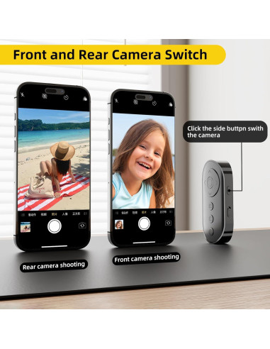 Disparador Remoto Bluetooth MAIRAN para Cámara y Vlogging