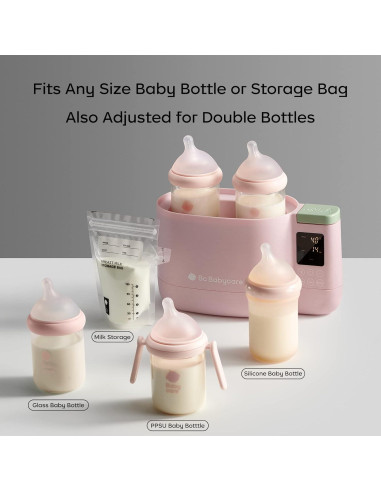 Calentador de Biberones Bc Babycare BC2203061-1 Rosa 5 en 1