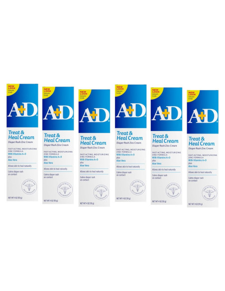 Crema para Erupciones de Pañal A+D con Óxido de Zinc 113 g Crema para Erupciones de Pañal A+D con Óxido de Zinc 113 g