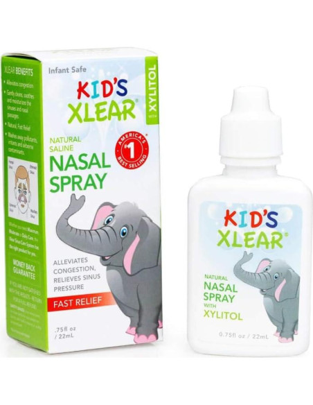 Spray Nasal Salino Natural Xlear con Xilitol - 2 Piezas Spray Nasal Salino Natural Xlear con Xilitol - 2 Piezas
