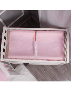 Funda Impermeable para Cambiador Belsden 2 Pack Microfibra Rosa y Gris 2