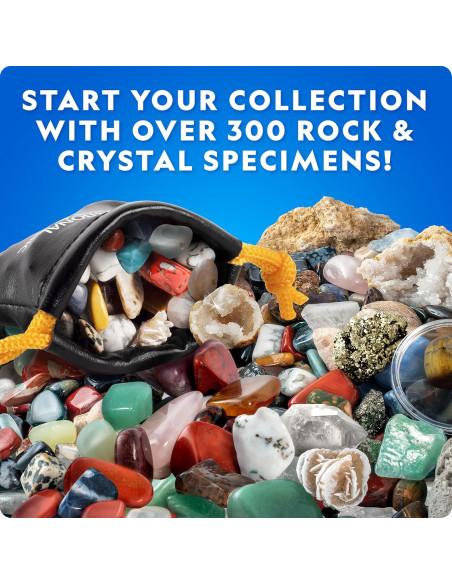 Kit de Geología National Geographic - Colección de Rocas y Cristales Kit de Geología National Geographic - Colección de Rocas y Cristales