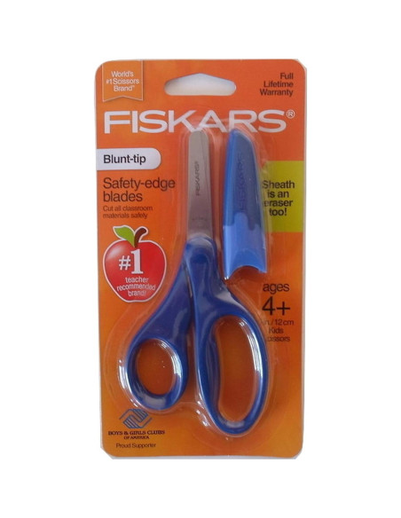 Tijeras para Niños Fiskars 5" Punta de Seguridad Azul Tijeras para Niños Fiskars 5" Punta de Seguridad Azul