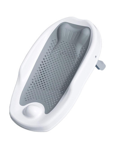Asiento de Soporte para Baño de Bebé Antideslizante Gris