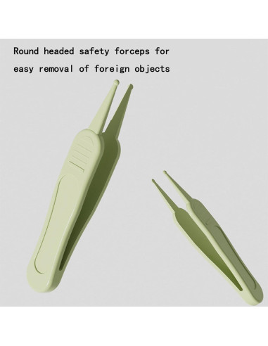 Kit de Uñas para Bebés Wentwos 4 en 1 Amarillo