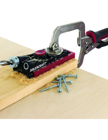 Kit de Jig de Agujeros en Ángulo Milescraft 1325 PocketJig200
