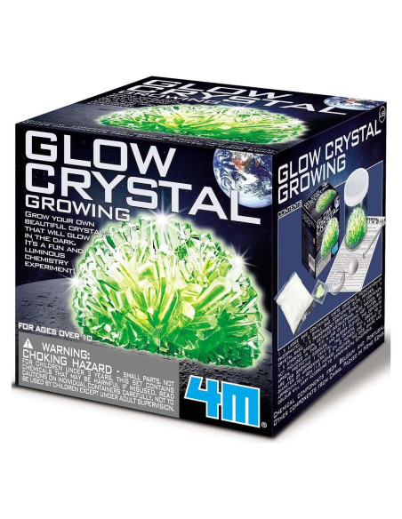 Kit de Crecimiento de Cristales Brillantes 4M - Verde - STEM Kit de Crecimiento de Cristales Brillantes 4M - Verde - STEM