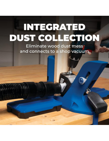Plantilla de Agujeros Pocket-Hole Kreg KPHJ720PRO - Para Madera de 1.27 a 3.81 cm