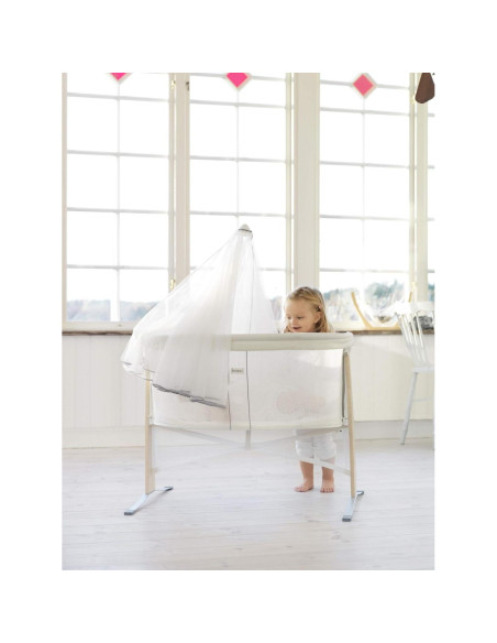 Dosel para Cuna BabyBjorn 100% Poliester Blanco Dosel para Cuna BabyBjorn 100% Poliester Blanco