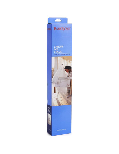 Dosel para Cuna BabyBjorn 100% Poliester Blanco