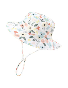 Sombrero de sol para bebé BU-001, UPF 50+, 0-4 años
