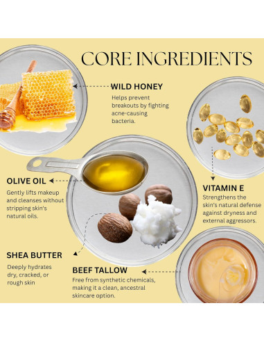 Bálsamo Hidratante Natural Allure Works 90g - Sebo de Res y Miel